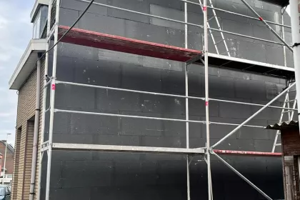 Bigger view of gevel isolatie met EPS 14 cm